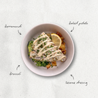 Lemon Sesame Barramundi Bowl