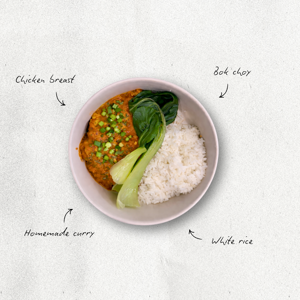 Homestyle Chicken Curry and Rice