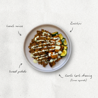 Spiced Lamb & Roasted Veg Bowl