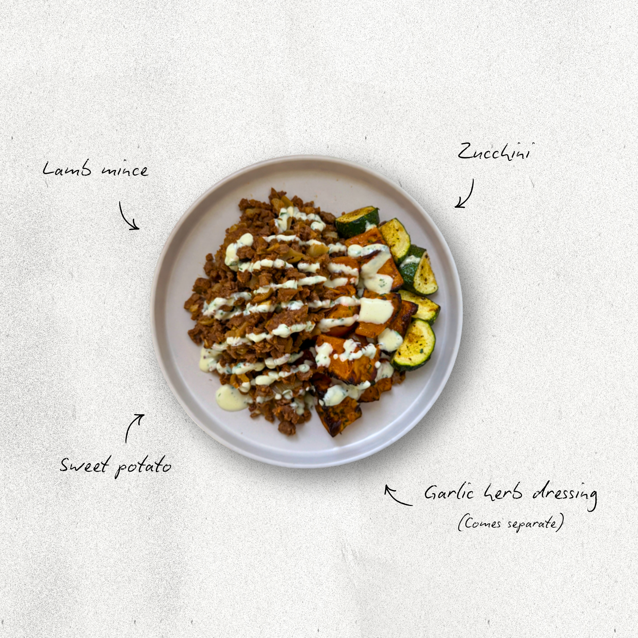 Spiced Lamb & Roasted Veg Bowl