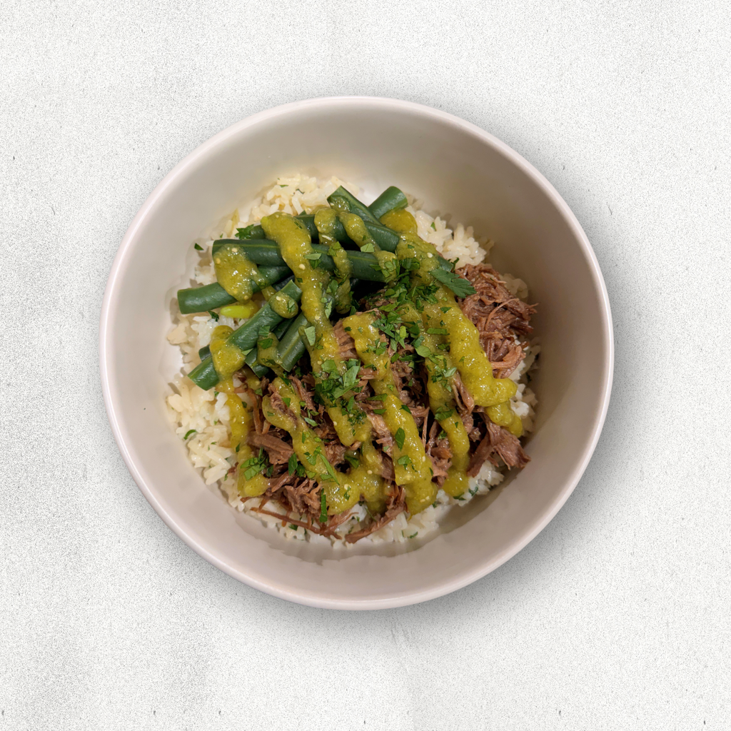 Slow-Cooked Salsa Verde Brisket